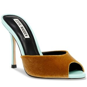 Priya Multi Color peep toe heel